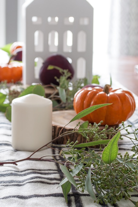 Love this gorgeous fall home tour! So much amazing decor inspiration. My favorite is the tablescape - so beautiful!