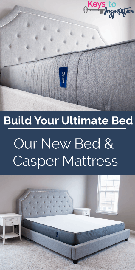 Build your ultimate bed! Create the bed of your dreams for a budget price. Full review of the Casper mattress on a king size upholstered bed. 