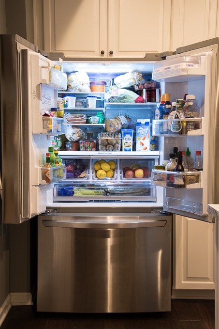 How to organize your fridge.
