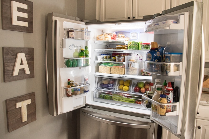 5 Steps to Organize Your French Door Fridge