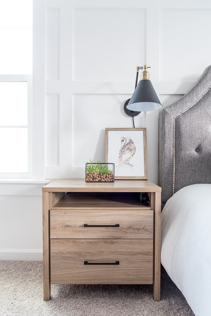 Cord Management Ideas for Nightstands, Media Cabinets, etc.!