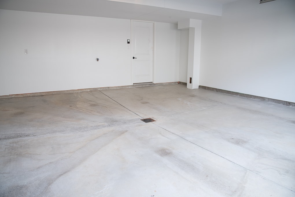 How to refinish a garage floor with Rust-Oleum EpoxyShield. A full tutorial for creating a clean, finished, and professional looking garage floor. 