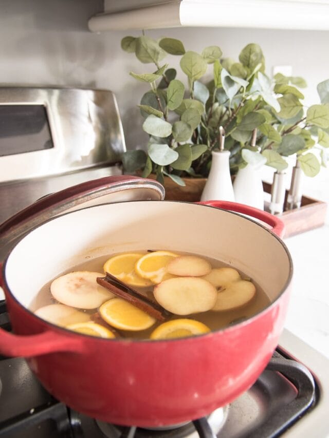 A cozy autumn simmer pot recipe to make your home smell amazing. Fill your home with natural scents instead of burning candles. This is perfect for fall!