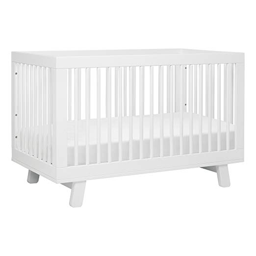 white Hudson crib from Babyletto