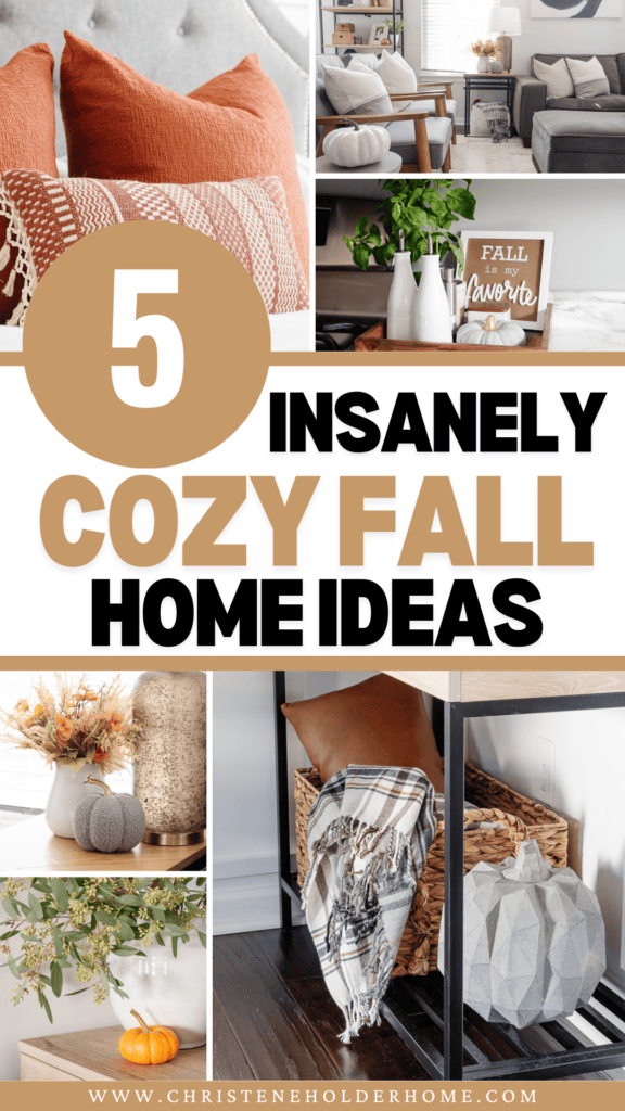 5 insanely cozy fall home ideas