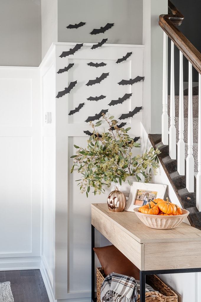 halloween paper bats decor craft