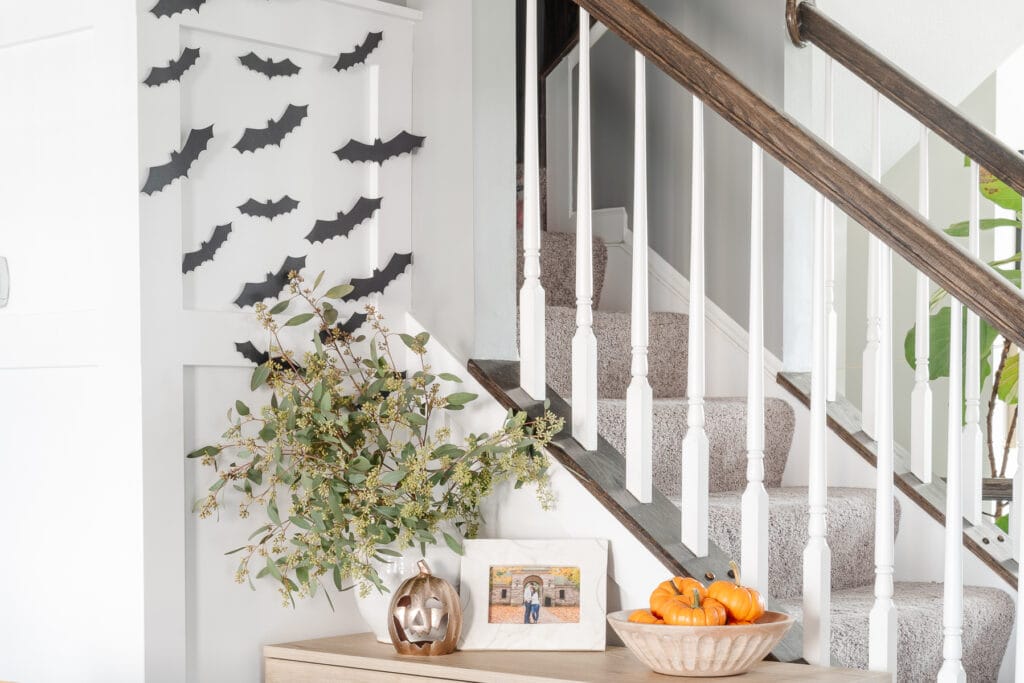 halloween crafts paper bats