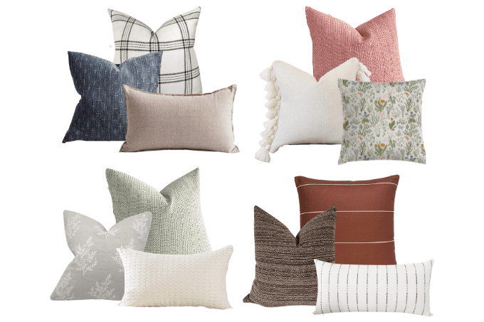 50+ Best Throw Pillow Cover Combinations to Elevate Your Home Decor in 2024