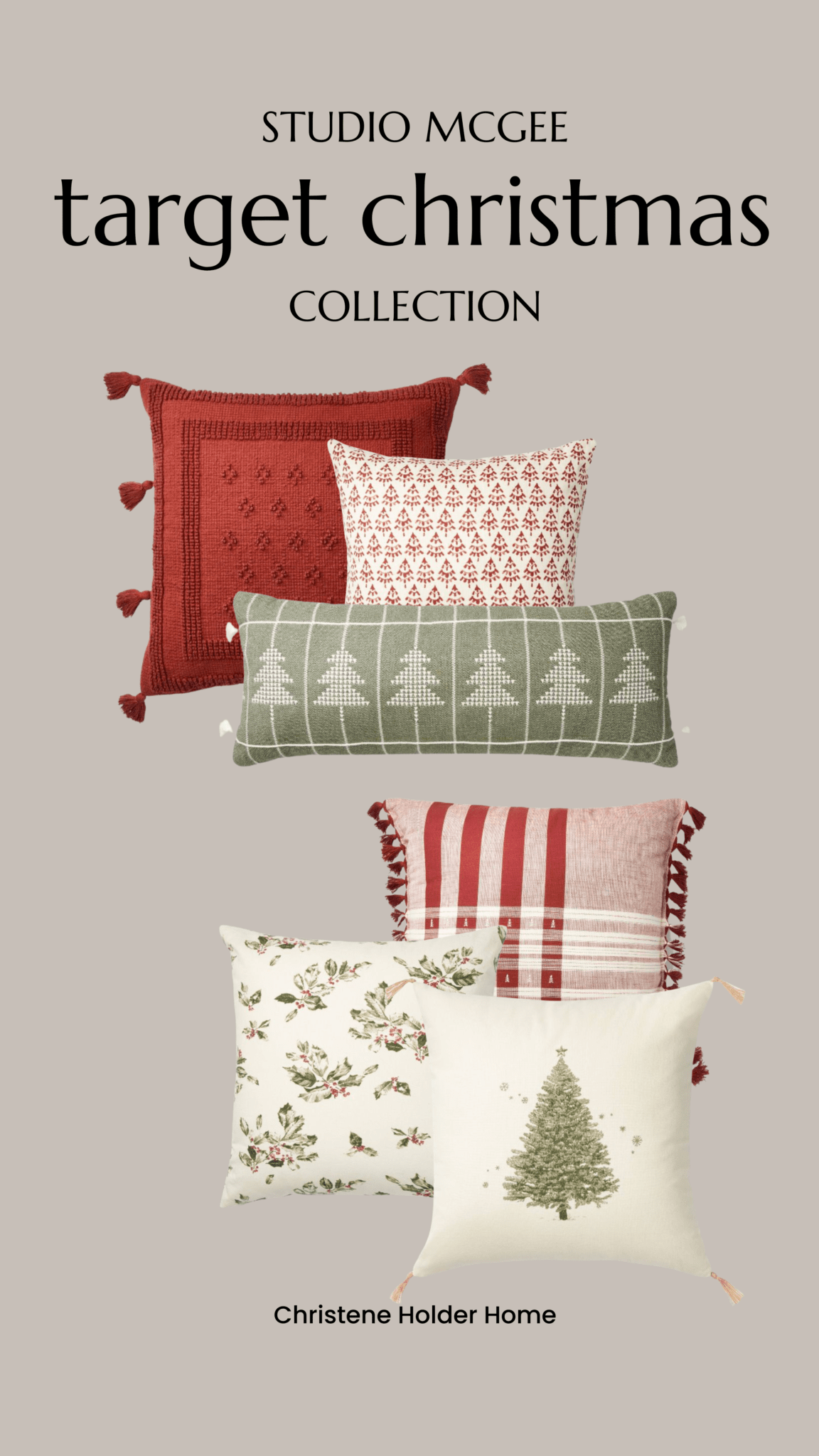 New 2022 Studio McGee Target Christmas Collection Christene Holder Home