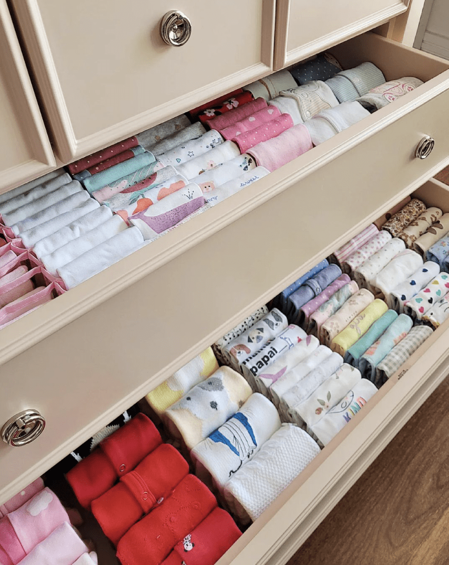 The Best Way to Organize Baby Clothes