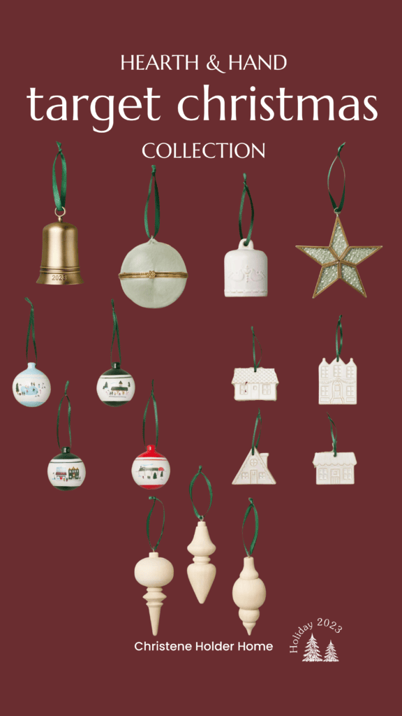 hearth and hand target christmas collection ornaments